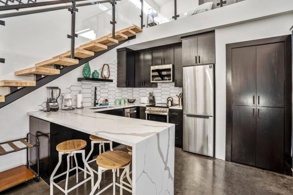 Quantum Tiny Loft At East End Revitalized Houston Exterior foto